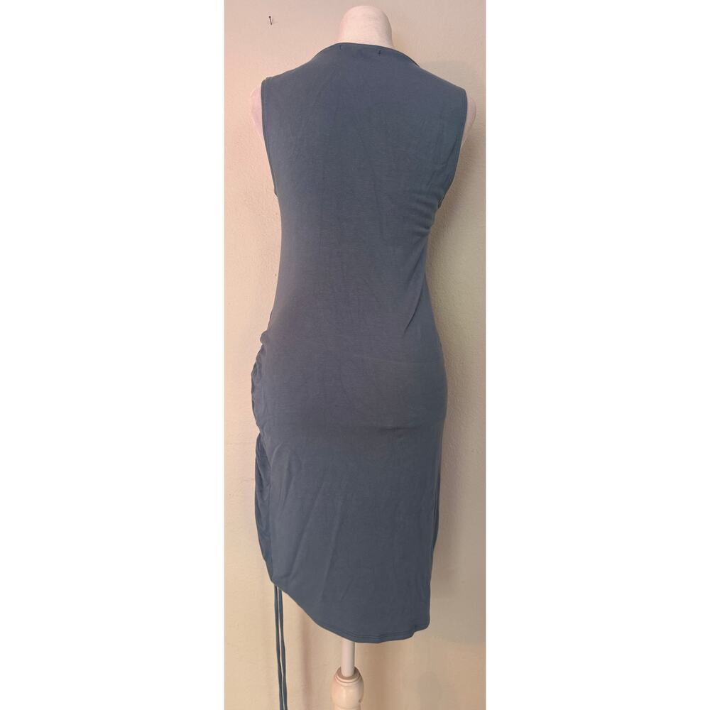 Antistar Ruched Bodycon Tank Dress - Picture 3 of 8